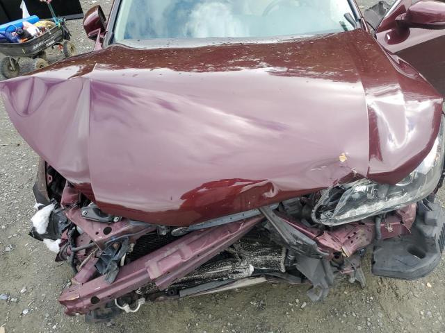 1HGCR3F8XDA016743 - 2013 HONDA ACCORD EXL BURGUNDY photo 11