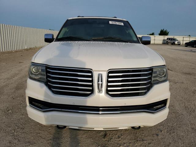 5LMJJ2JTXFEJ04778 - 2015 LINCOLN NAVIGATOR WHITE photo 5