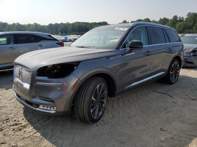 5LM5J7XC4NGL11255 - 2022 LINCOLN AVIATOR RESERVE GRAY photo 1