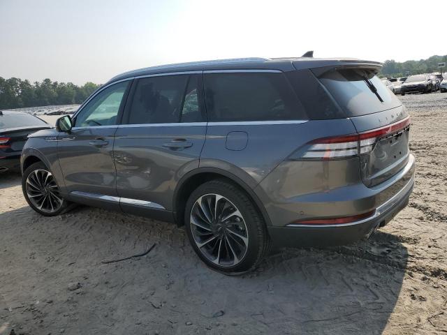 5LM5J7XC4NGL11255 - 2022 LINCOLN AVIATOR RESERVE GRAY photo 2