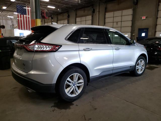 2FMTK4J93FBB88057 - 2015 FORD EDGE SEL SILVER photo 3