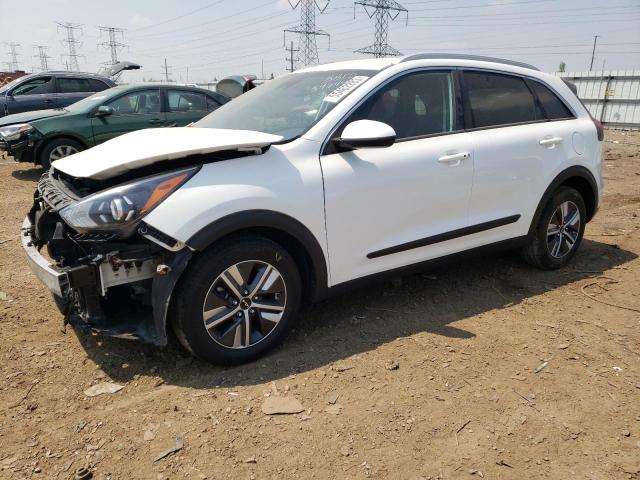 KNDCB3LC3N5547448 - 2022 KIA NIRO LX WHITE photo 1