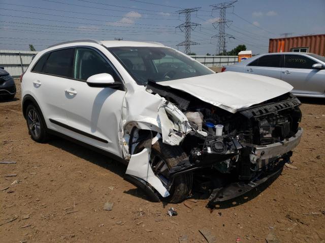 KNDCB3LC3N5547448 - 2022 KIA NIRO LX WHITE photo 4