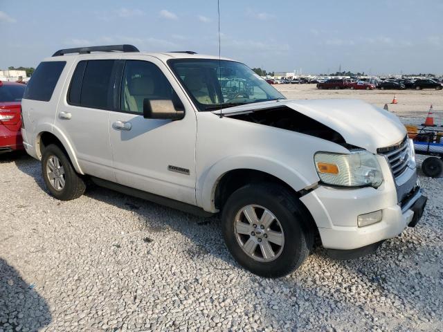 1FMEU63E68UB00835 - 2008 FORD EXPLORER XLT WHITE photo 4