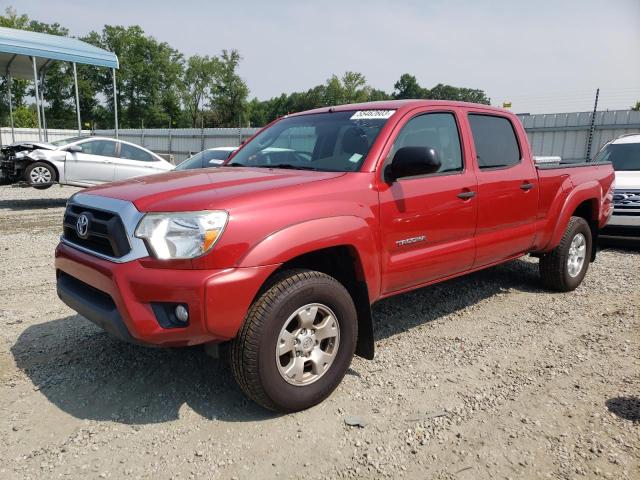 5TFKU4HN1DX003264 - 2013 TOYOTA TACOMA DOUBLE CAB PRERUNNER LONG BED RED photo 1