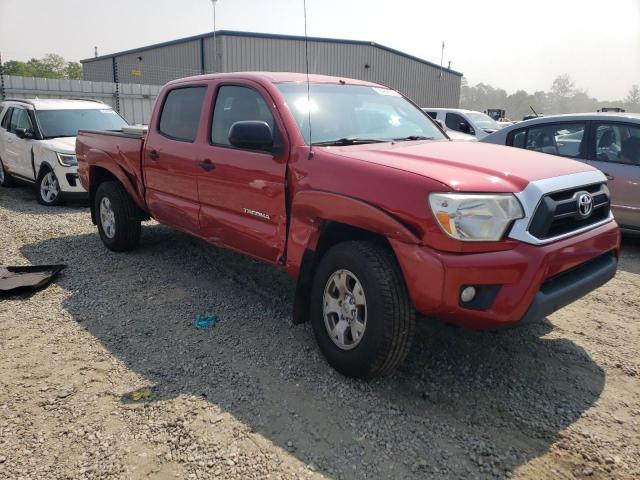 5TFKU4HN1DX003264 - 2013 TOYOTA TACOMA DOUBLE CAB PRERUNNER LONG BED RED photo 4
