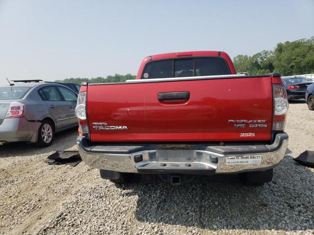 5TFKU4HN1DX003264 - 2013 TOYOTA TACOMA DOUBLE CAB PRERUNNER LONG BED RED photo 6