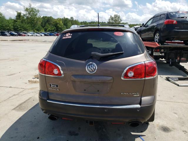 5GALVCEDXAJ103919 - 2010 BUICK ENCLAVE CXL BROWN photo 6