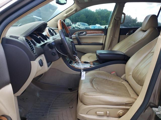 5GALVCEDXAJ103919 - 2010 BUICK ENCLAVE CXL BROWN photo 7