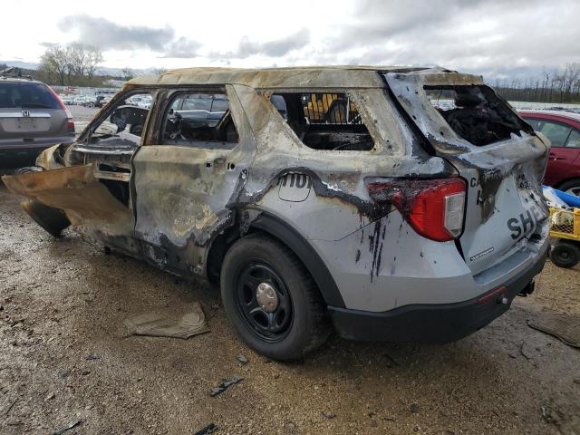 1FM5K8AW6PNA03009 - 2023 FORD EXPLORER POLICE INTERCEPTOR SILVER photo 2