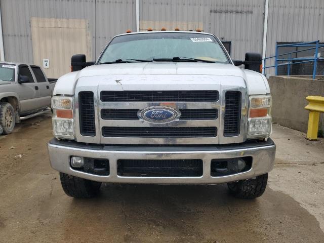 1FTSX21R68EA68489 - 2008 FORD F250 SUPER DUTY WHITE photo 5