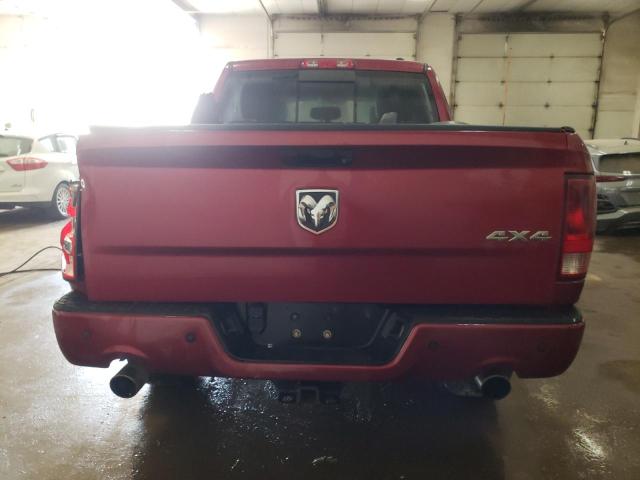 1C6RD7MT3CS340638 - 2012 DODGE RAM 1500 SPORT BURGUNDY photo 6