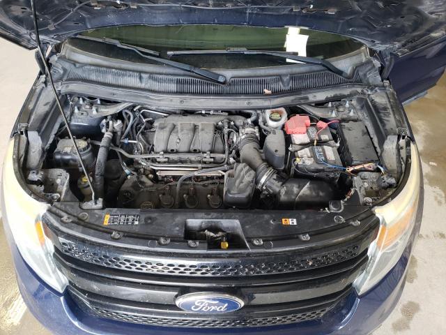 1FM5K8AR3FGC67592 - 2015 FORD EXPLORER POLICE INTERCEPTOR 蓝色 照片 12