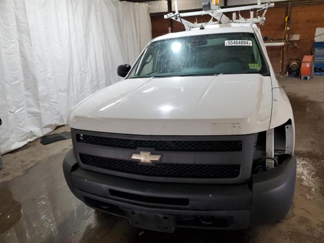 3GCXCUEJ8AG256124 - 2010 CHEVROLET SILVERADO C1500 HYBRID WHITE photo 5