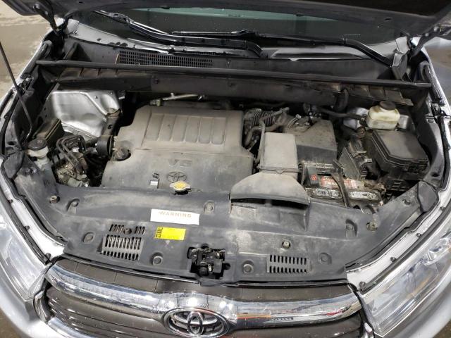 5TDJKRFH4FS098553 - 2015 TOYOTA HIGHLANDER XLE Plata foto 12