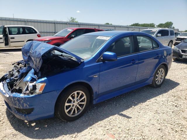 JA32U2FU2BU028251 - 2011 MITSUBISHI LANCER ES/ES SPORT BLUE photo 1