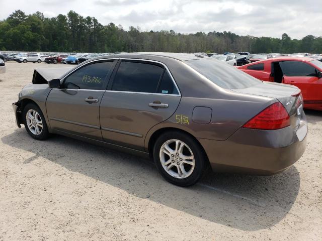 1HGCM56836A185614 - 2006 HONDA ACCORD EX BROWN photo 2