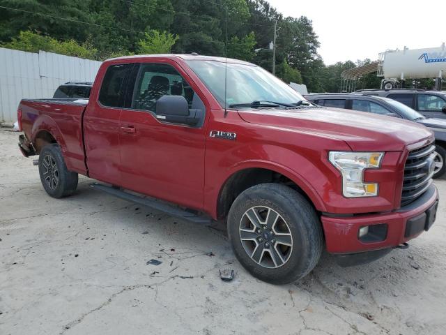 1FTFX1EF7GKF18503 - 2016 FORD f150 super SUPER CAB MAROON photo 4