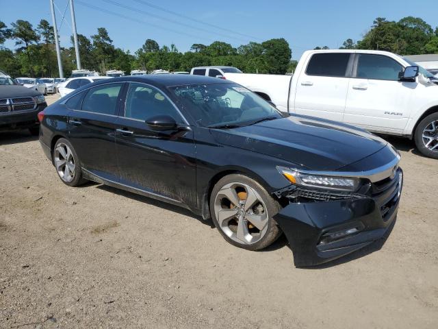 1HGCV1F93JA120673 - 2018 HONDA ACCORD TOURING BLACK photo 4