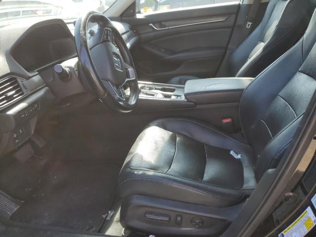 1HGCV1F93JA120673 - 2018 HONDA ACCORD TOURING BLACK photo 7