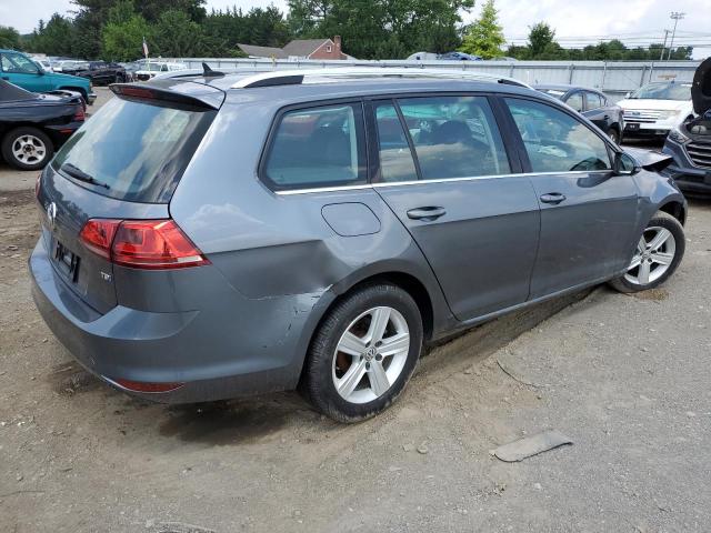 3VWCA7AU8FM509003 - 2015 VOLKSWAGEN GOLF SPORT TDI S GRAY photo 3