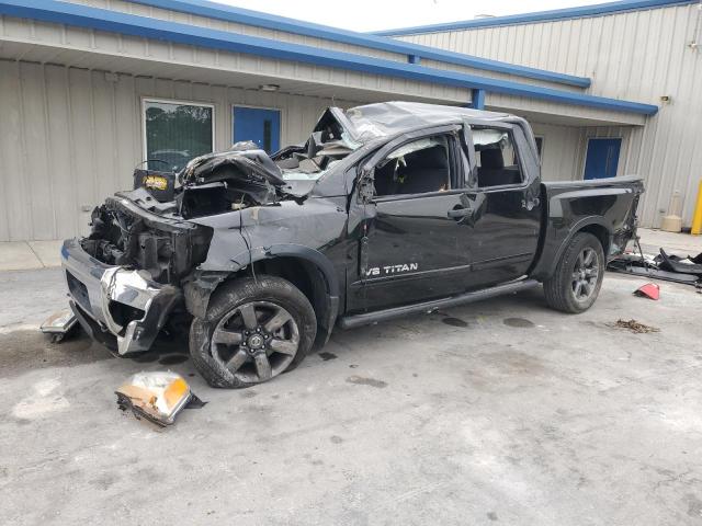 1N6BA0ED2FN509131 - 2015 NISSAN TITAN S BLACK photo 1