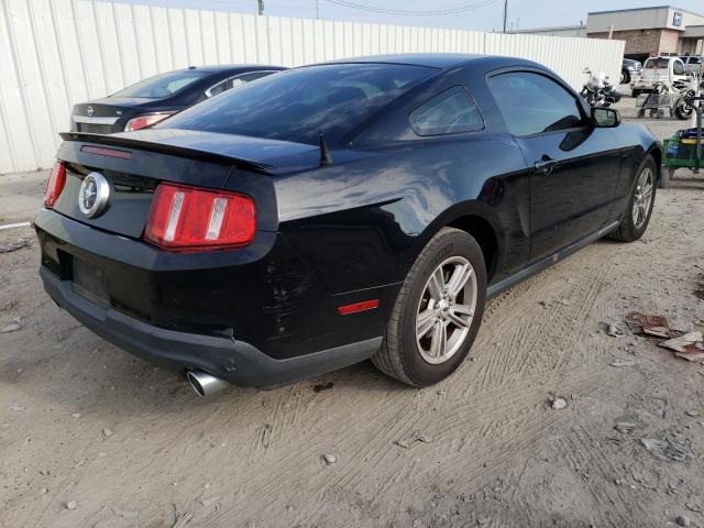 1ZVBP8AM3C5267092 - 2012 FORD MUSTANG BLACK photo 3