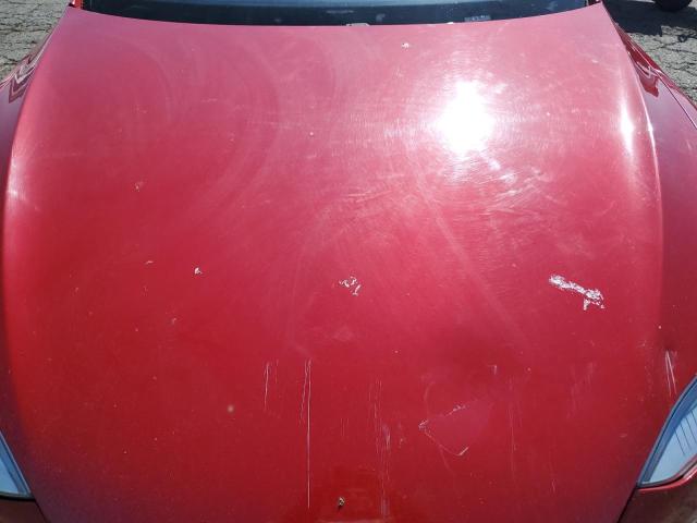 5YJSA1H12EFP64837 - 2014 TESLA MODEL S RED photo 11