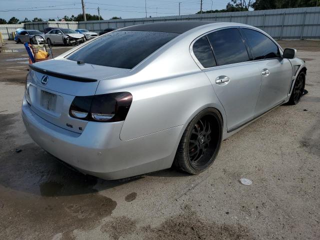 JTHBN96S365006022 - 2006 LEXUS GS 430 SILVER photo 3