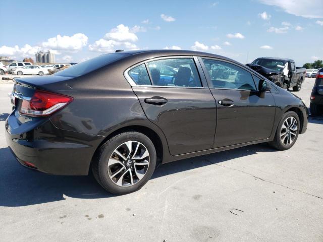 19XFB2F96DE238843 - 2013 HONDA CIVIC EXL BROWN photo 3