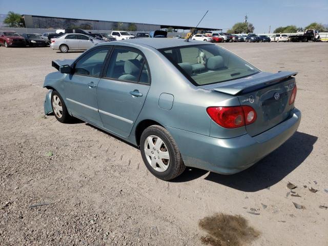 2T1BR30E26C680588 - 2006 TOYOTA COROLLA CE TEAL photo 2