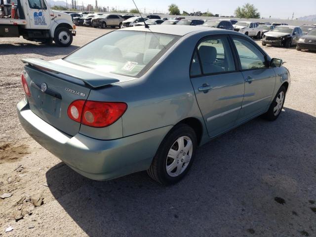 2T1BR30E26C680588 - 2006 TOYOTA COROLLA CE TEAL photo 3