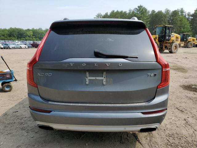 YV4A22PK2G1052197 - 2016 VOLVO XC90 T6 GRAY photo 6