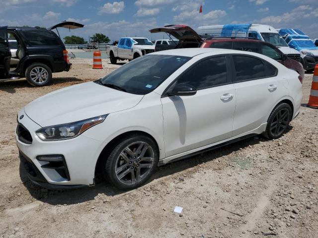 3KPF34AD2LE241743 - 2020 KIA FORTE GT LINE WHITE photo 1