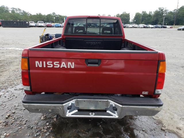 1N6SD16S1VC353538 - 1997 NISSAN TRUCK KING CAB SE RED photo 6