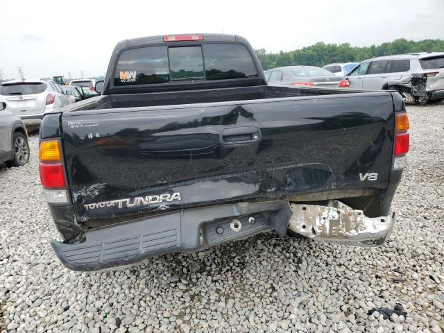 5TBRT3414YS029828 - 2000 TOYOTA TUNDRA ACCESS CAB BLACK photo 6