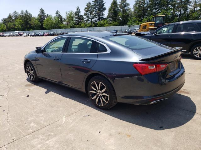 1G1ZG5ST5MF084674 - 2021 CHEVROLET MALIBU RS BLACK photo 2