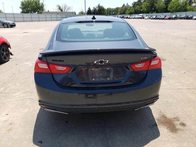 1G1ZG5ST5MF084674 - 2021 CHEVROLET MALIBU RS BLACK photo 6