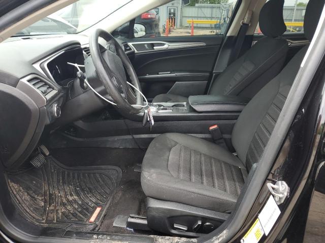 3FA6P0HD2KR230290 - 2019 FORD FUSION SE BLACK photo 7