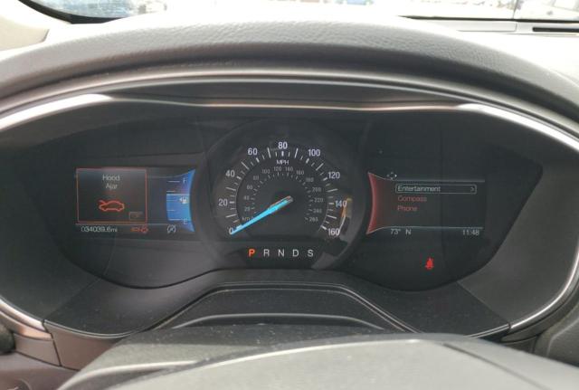 3FA6P0HD2KR230290 - 2019 FORD FUSION SE BLACK photo 9