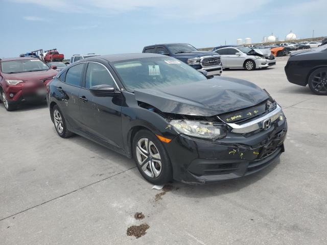 19XFC2F54HE023400 - 2017 HONDA CIVIC LX BLACK photo 4