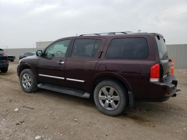 5N1AA0NE5DN602273 - 2013 NISSAN ARMADA PLATINUM BURGUNDY photo 2