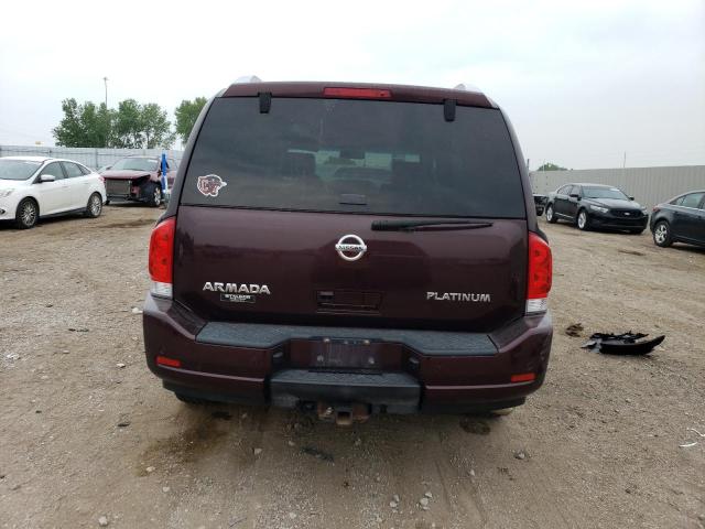 5N1AA0NE5DN602273 - 2013 NISSAN ARMADA PLATINUM BURGUNDY photo 6