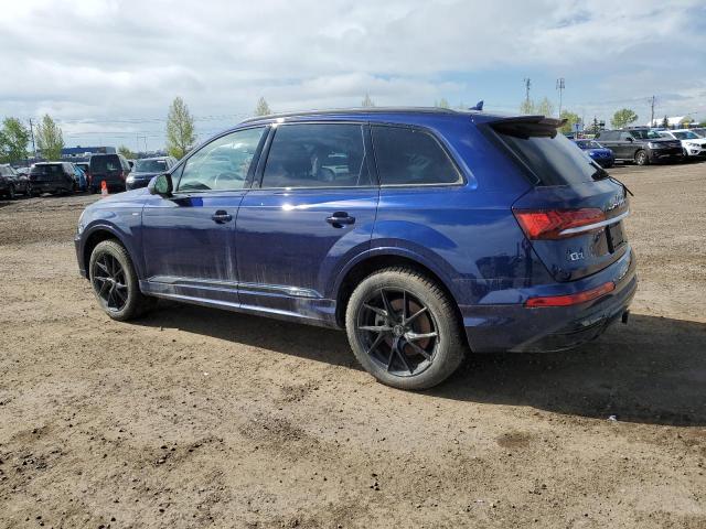 WA1MXAF79MD029965 - 2021 AUDI Q7 PROGRESSIV BLUE photo 2