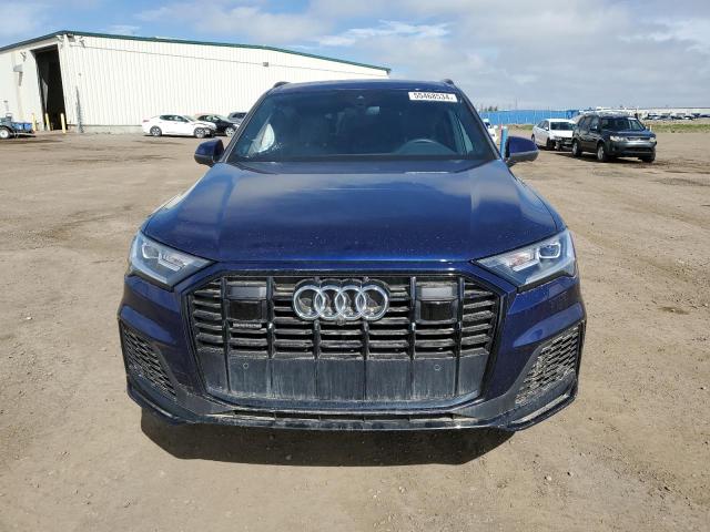 WA1MXAF79MD029965 - 2021 AUDI Q7 PROGRESSIV BLUE photo 5