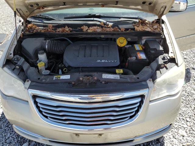 2C4RC1CG5DR757582 - 2013 CHRYSLER TOWN & COU TOURING L BEIGE photo 12