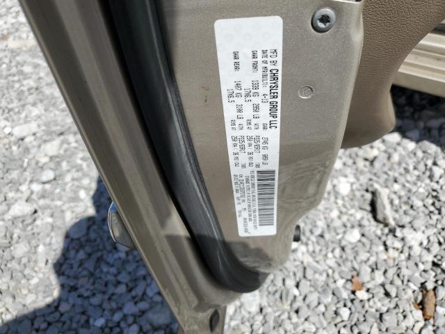 2C4RC1CG5DR757582 - 2013 CHRYSLER TOWN & COU TOURING L BEIGE photo 13