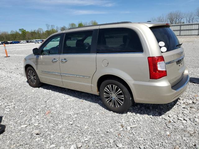 2C4RC1CG5DR757582 - 2013 CHRYSLER TOWN & COU TOURING L BEIGE photo 2