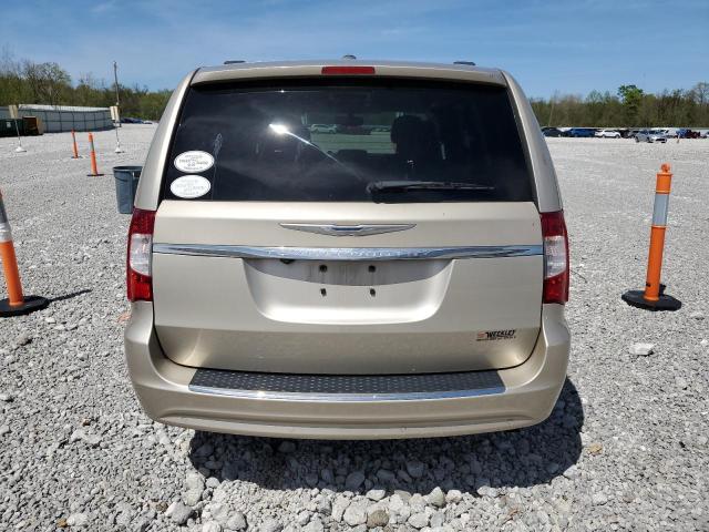 2C4RC1CG5DR757582 - 2013 CHRYSLER TOWN & COU TOURING L BEIGE photo 6