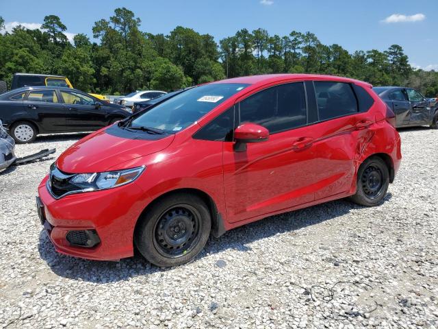 3HGGK5H46KM723561 - 2019 HONDA FIT LX RED photo 1